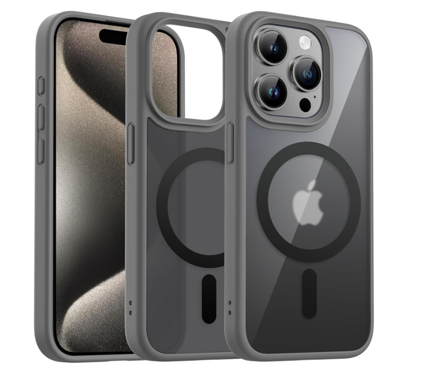 iPhone 14 Pro Magsafe Case With TPU Frame iPhone 14 Pro Magsafe Case With TPU Frame